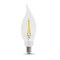 Feit Electric Feit CA10 (Flame Tip) E12 (Candelabra) LED Bulb Soft White 25 Watt Equivalence 2 pk BPCFC25927CAFL2 - alternate 2